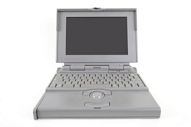 istock Vintage Gray Laptop 173635212