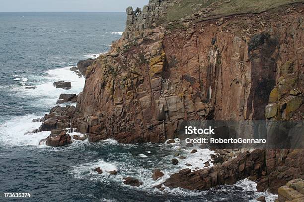 Земляs Конец Скалы — стоковые фотографии и другие картинки North Atlantic Ocean - North Atlantic Ocean, Straight Cliffs, Англия