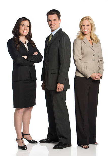 istock Three business colleagues pose for a photo 173635504