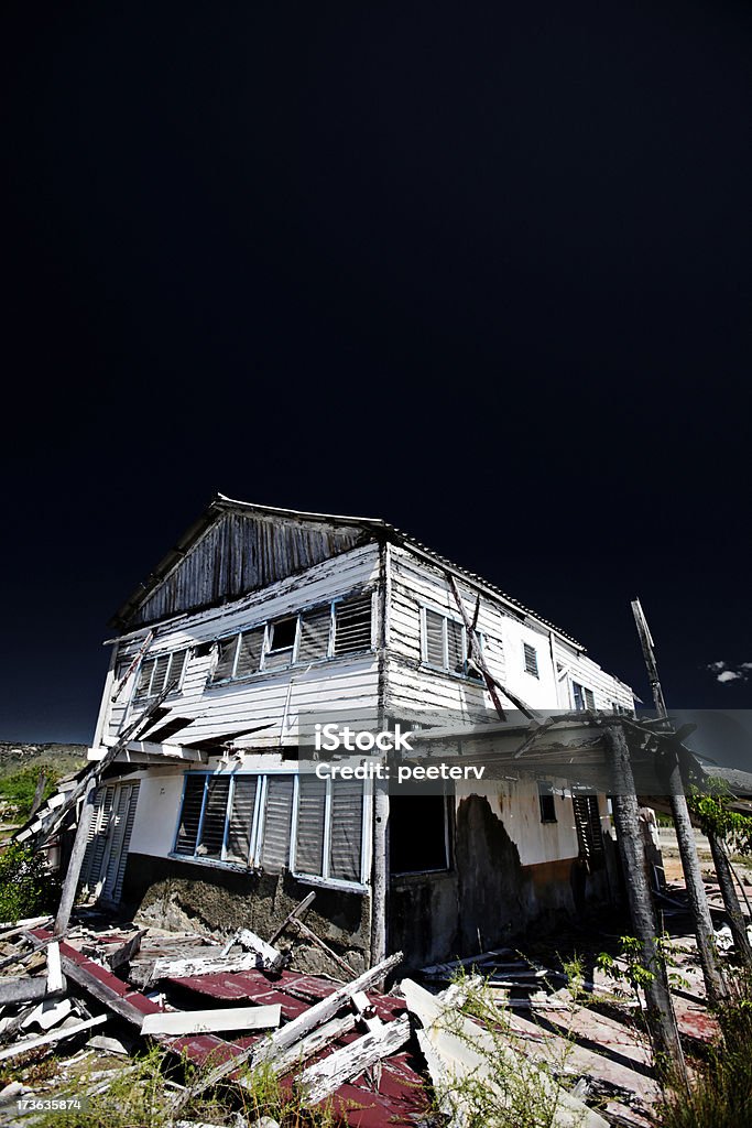 abandoned house - 免版稅伊凡颶風圖庫照片