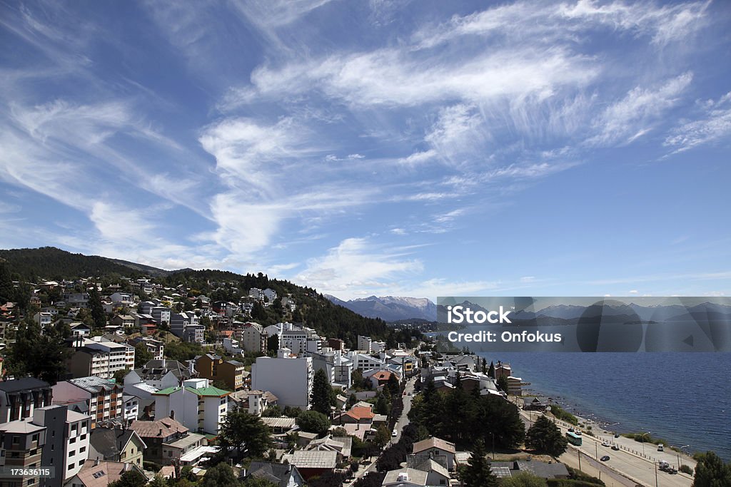 Cidade de Bariloche, Patagônia, Argentina - Royalty-free América do Sul Foto de stock