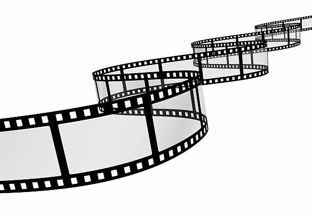 istock 3d Film winding away 173636271