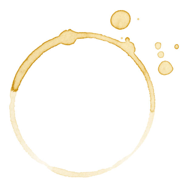 istock Coffee Stain Isolated on a Pure White Background 173637125
