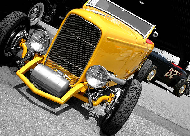 hot rod roadsters - nsra fotografías e imágenes de stock