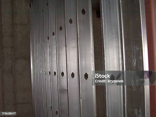 Steel Studs Stock Photo - Download Image Now - Built Structure, Construction Industry, Construction Site