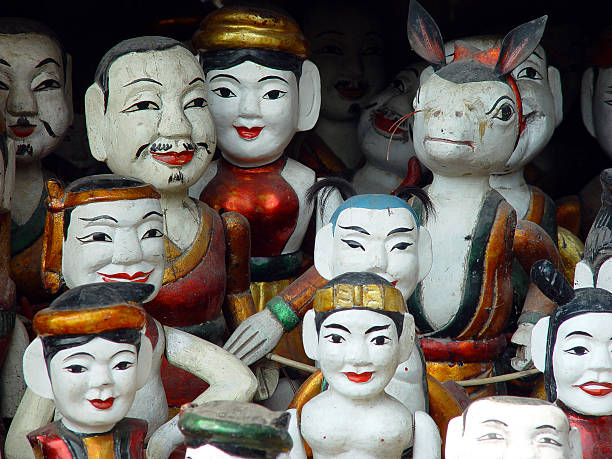 istock Water puppets, Hanoi vietnam 173638911