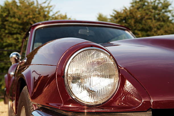 istock Classic British 1970s Sports Car 173639143