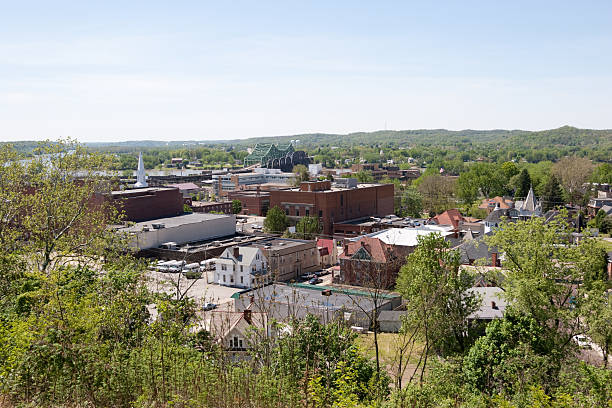 Parkersburg West Virginia stock photo
