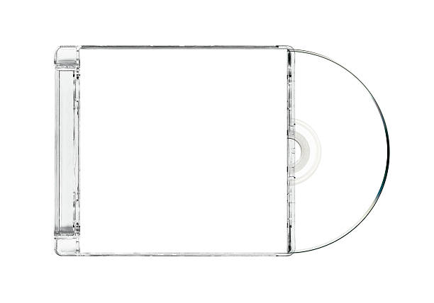 Super jewel box with cd Super jewel box (new style cd jewel case) with cd hanging out. Includes clipping path. clear cd case stock pictures, royalty-free photos & images