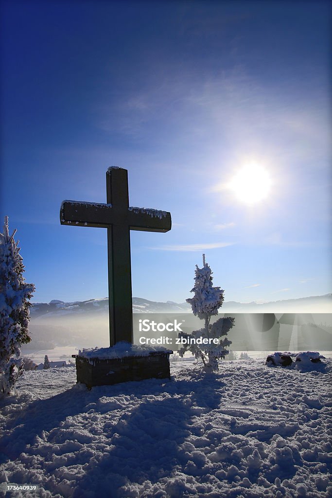 Cruce en invierno - Foto de stock de 2000-2009 libre de derechos