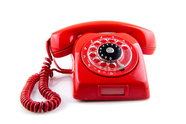 istock Vintage Red Telephone 173640953