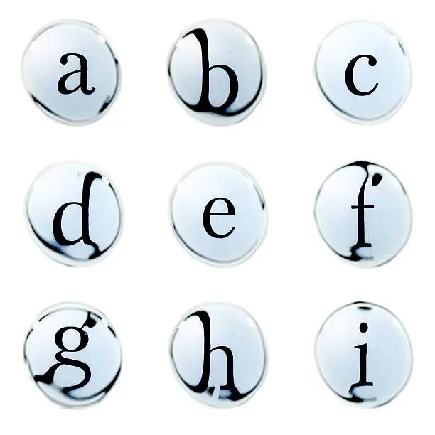 Photo of Water Bubble Alphabet