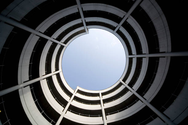 istock helix into the sky - modern staircase XL 173641471