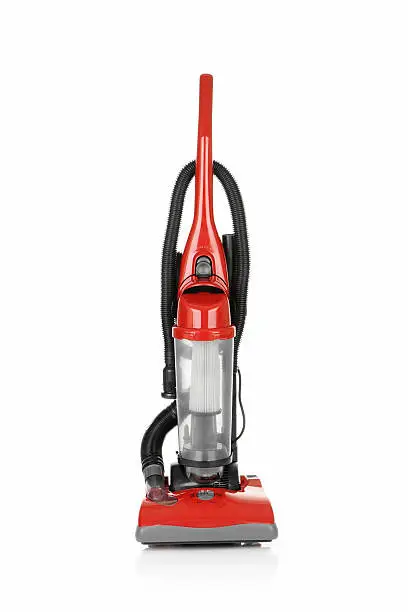 Photo of Red vacuum cleaner used to improve your cleaning experience