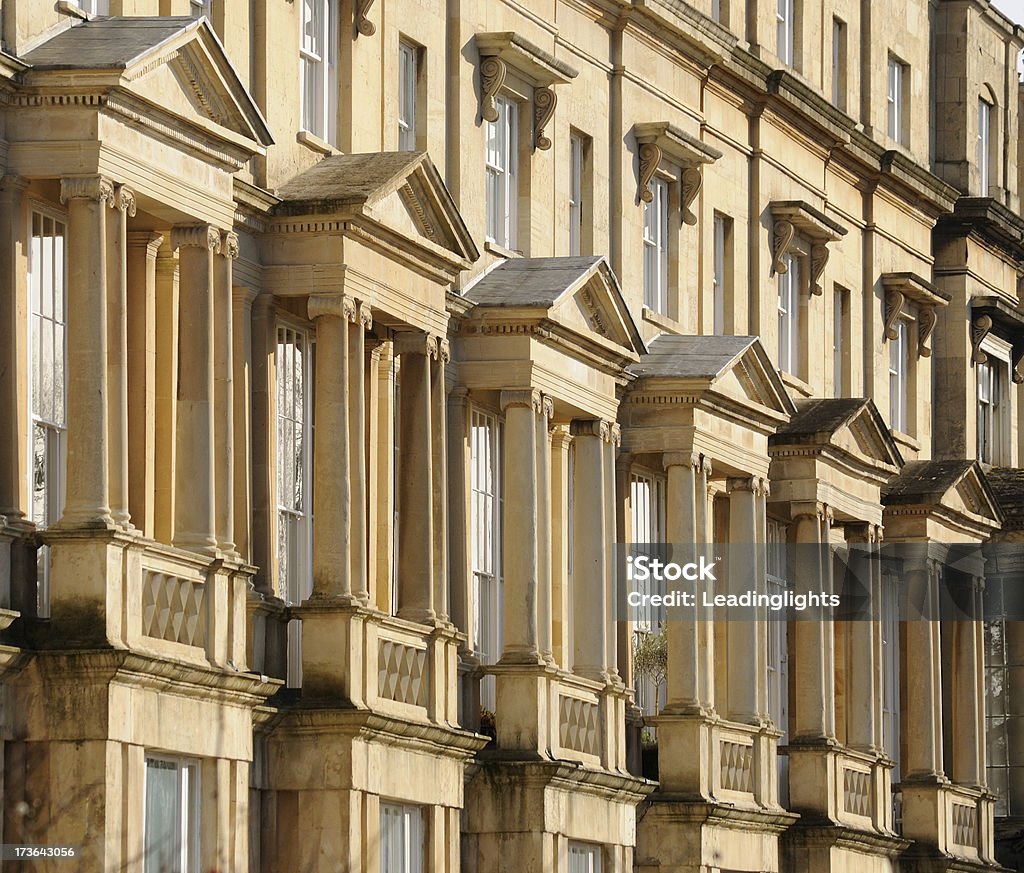 Regency Détail de la terrasse, Cheltenham - Photo de Cheltenham libre de droits