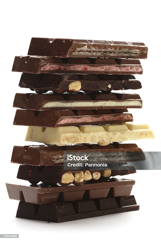 Schokoladen-Tower - Lizenzfrei Schokolade Stock-Foto
