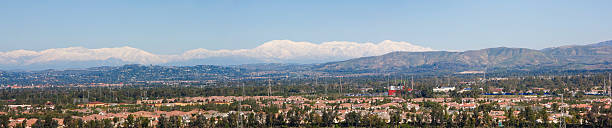 orange county panoramica - county california orange mt irvine foto e immagini stock