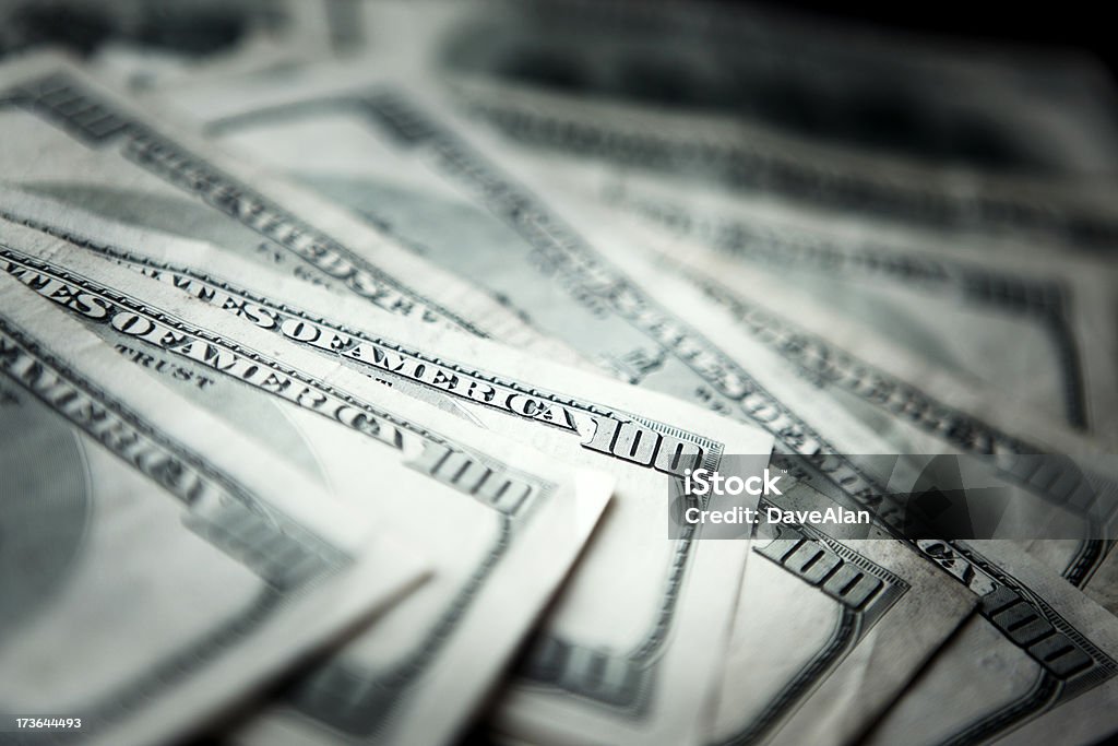 USD 100 contas 1000 - Foto de stock de Nota royalty-free