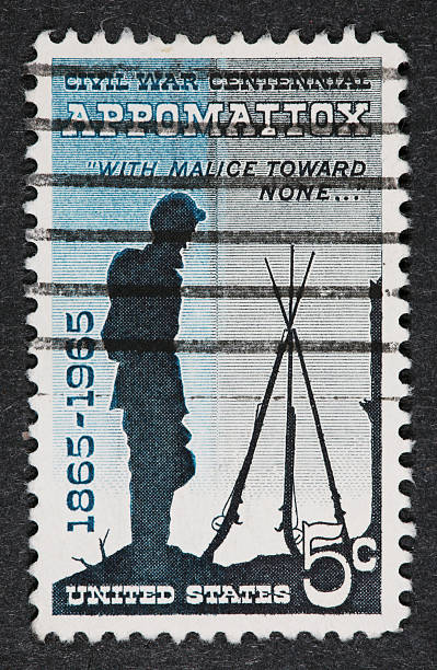 istock Vintage 1965 US stamp 173644833