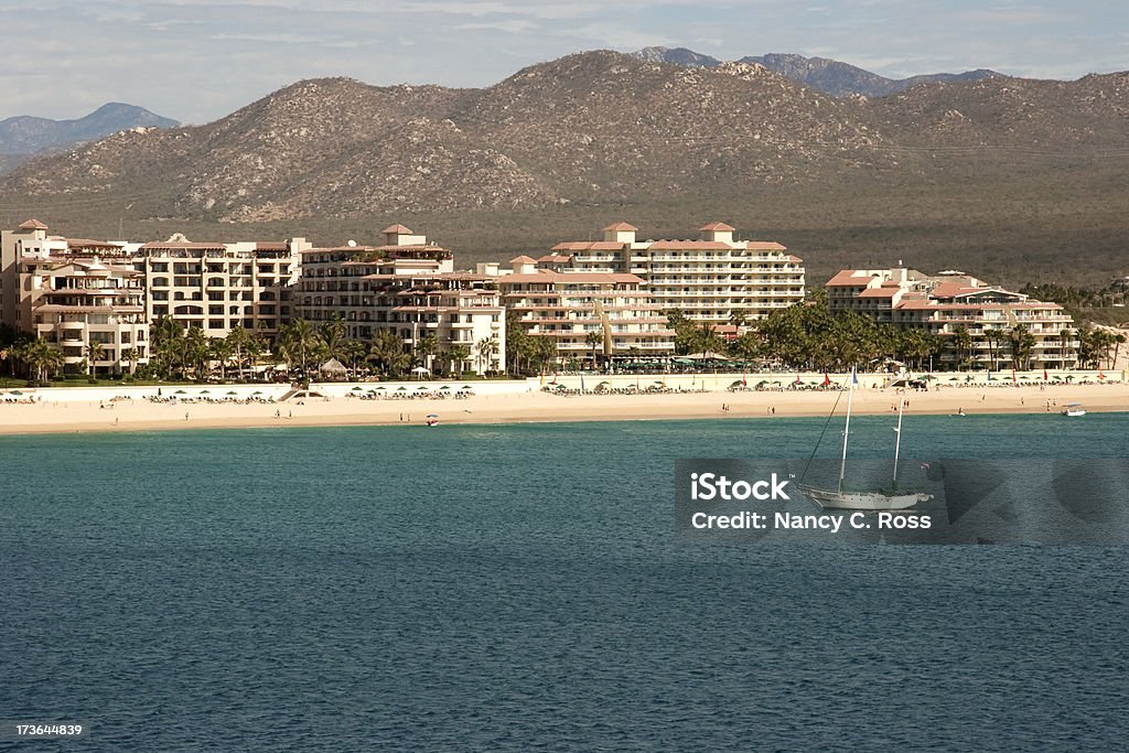 Cabo San Lucas hotele, Baja w Meksyku, wakacje, podróże dla przyjemności, z widokiem na Ocean - Zbiór zdjęć royalty-free (Ameryka Łacińska)