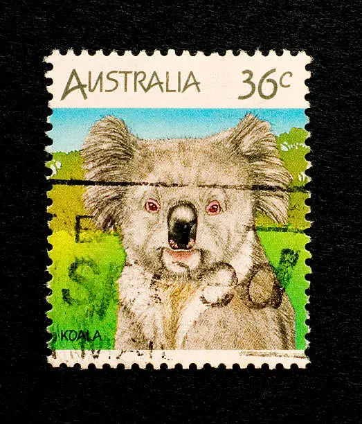 Photo of Postage Stamps: Koala Bear (Australia)