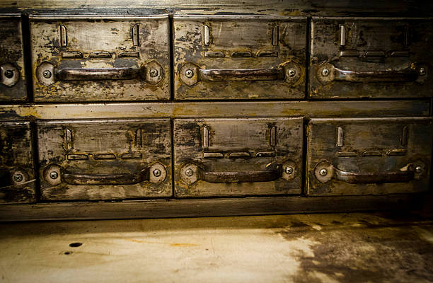 istock vintage metal drawers 173649005