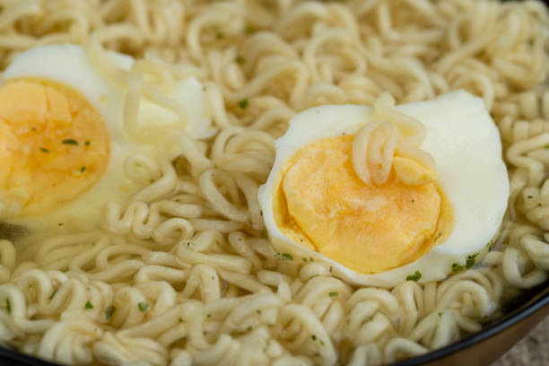 istock instant noodles during cooking, cooking dishes 1736523142