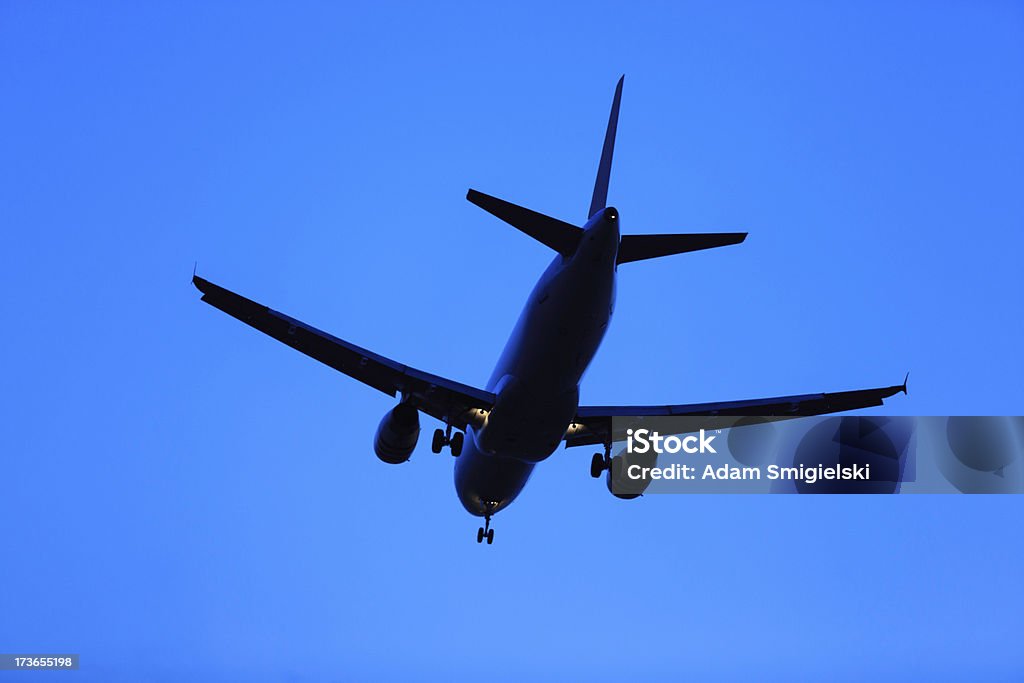 飛行機 - うっすらとしたのロイヤリティフリーストックフォト