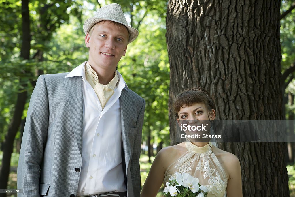 Le marié et la mariée - Photo de Adulte libre de droits