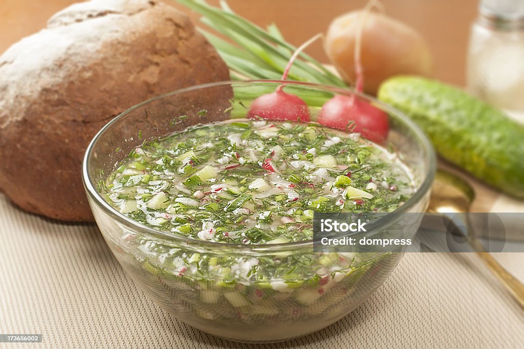 okroshka - Foto de stock de Comida royalty-free