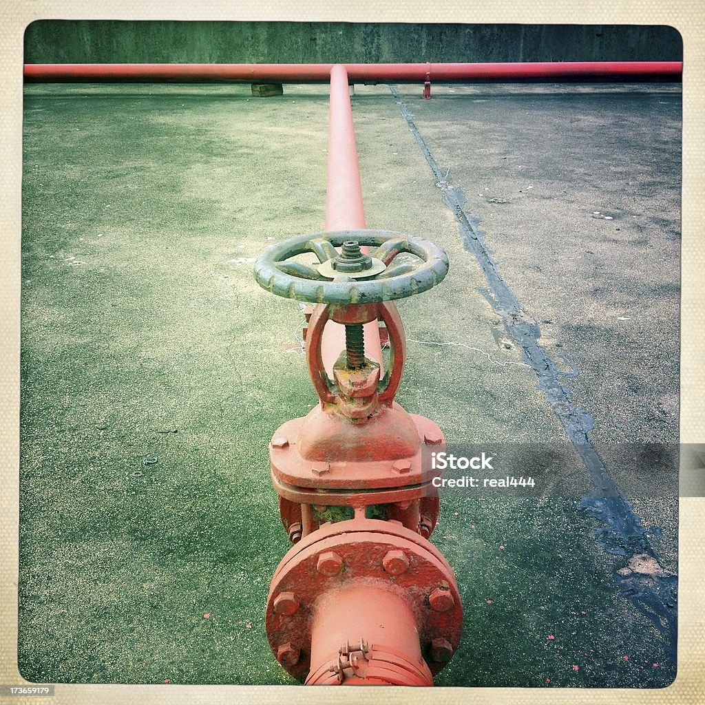 Válvula oxidadas - Foto de stock de Agua libre de derechos