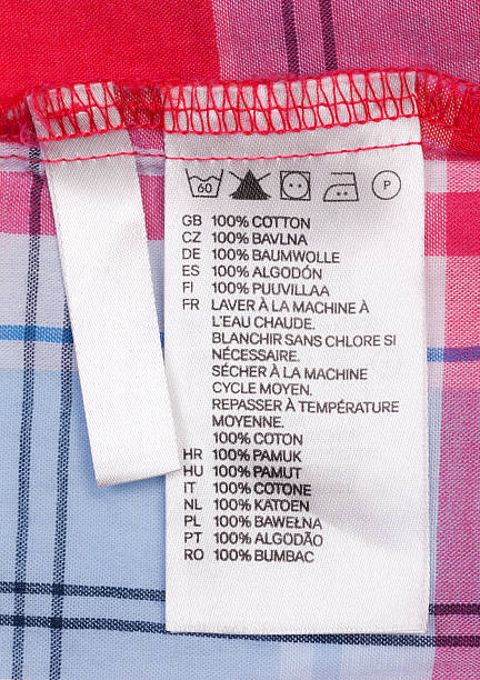 istock macro of clothing label 173659576
