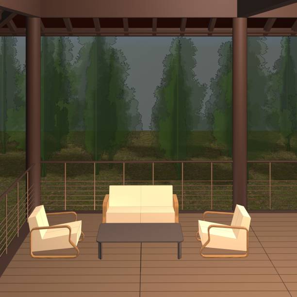 istock 3D illustration of building project 1736598229