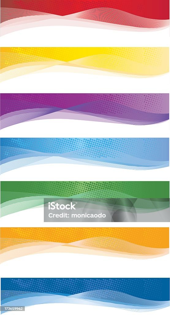 Light Color Web Banner A Picture Of Colorful Web Banners Stock Illustration - Download Image ...
