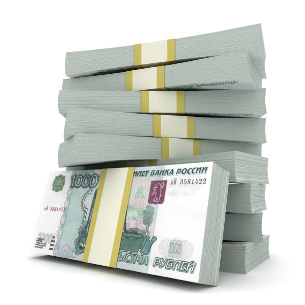 istock Russian ruble money banknotes finance 1736601987