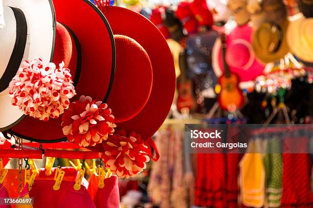 Souvenir Shop In Seville Stock Photo - Download Image Now - Flamenco Dancing, Seville, Spain