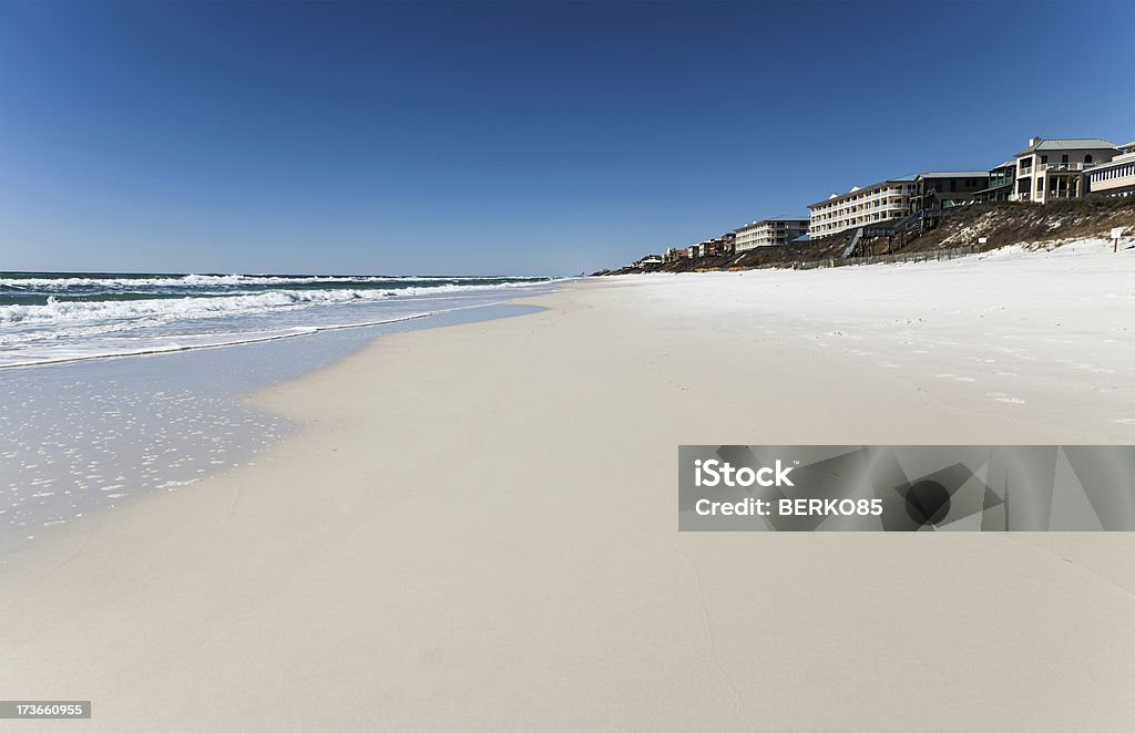 Villas and the beach Villas along the beautiful Rosemary Beach Rosemary Stock Photo