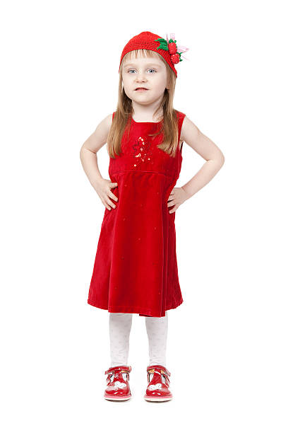 istock Charming little girl in full growth 173664926
