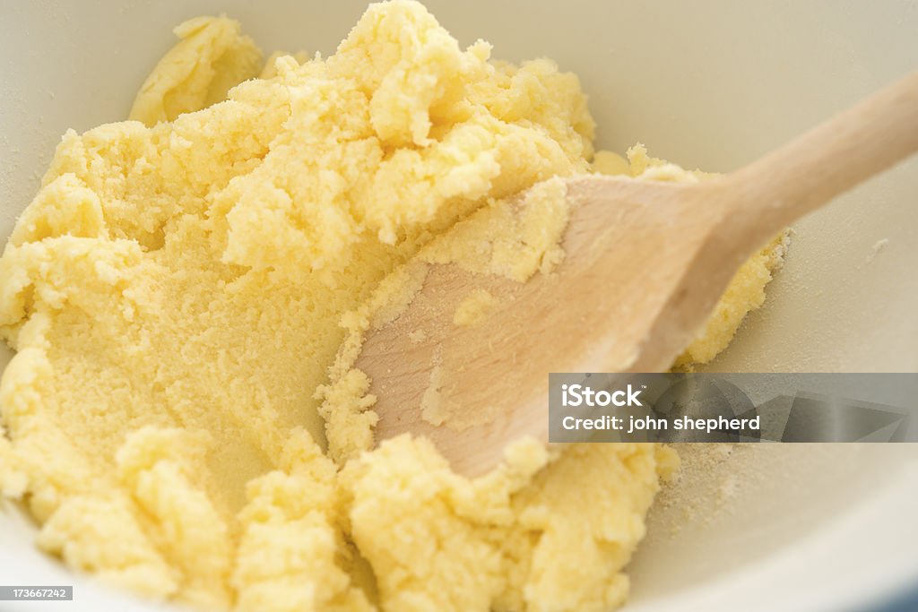 Mantequilla y de azúcar en polvo - Foto de stock de Mantequilla libre de derechos