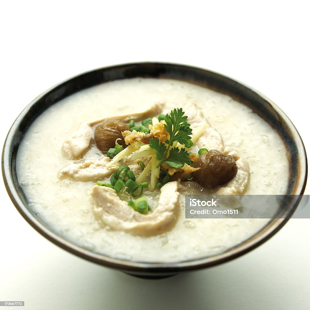 gruel arroz com frango - Royalty-free Almoço Foto de stock