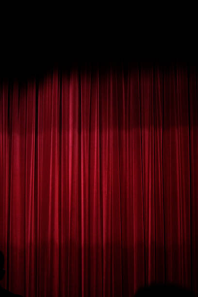 istock Curtain of theater 173668416