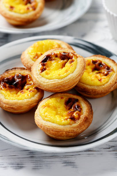 istock Pastel de nata or Portuguese egg tart. 1736710609