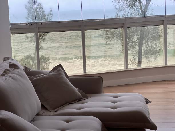 istock Living room in neutral tones 1736722690