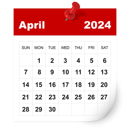 April 2024 calendar