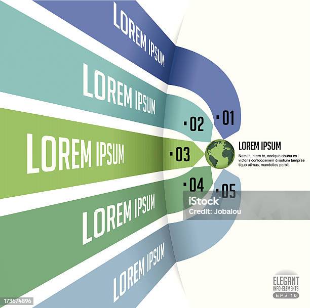 Central Cel Infographic - Stockowe grafiki wektorowe i więcej obrazów Abstrakcja - Abstrakcja, Aspiracje, Biznes