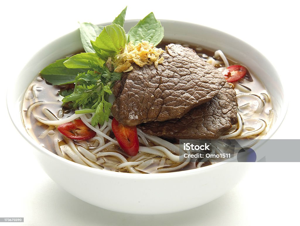 thai Pasta in brodo - Foto stock royalty-free di Alimentazione sana