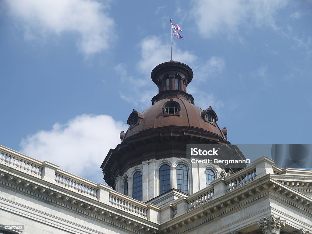 South Carolina Capitol dome - Lizenzfrei South Carolina Stock-Foto