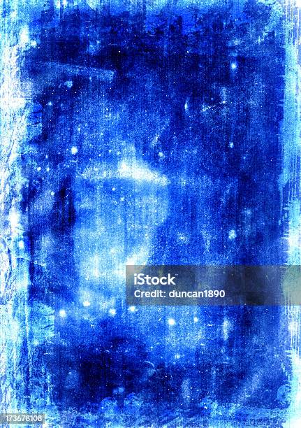 Vetores de Textura De Grunge Azul e mais imagens de Abstrato - Abstrato, Acabado, Amarrotado