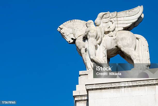 Foto de Cavalo Branco e mais fotos de stock de Adulto - Adulto, Alto contraste, Antiguidade