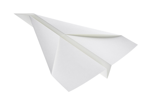 Paper airplane. Please see some similar pictures from my portfolio: